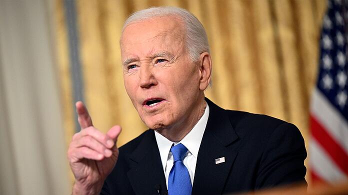 Biden nutzte seine Abschiedsrede, um seinen Landsleuten eindringlich ins Gewissen zu reden.