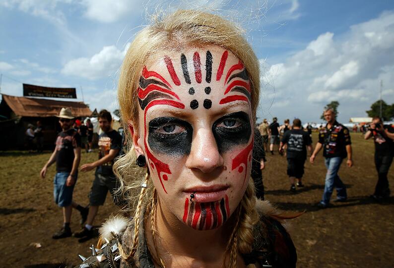 Heino, Rammstein und Deep Purple - die neuesten Bilder aus Wacken!