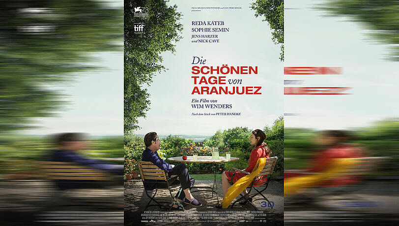 Wim Wenders Reflexionsfilm in 3D: "Die schönen Tage von Aranjuez" nach Peter Handke. Wim Wenders Reflexionsfilm in 3D: "Die schönen Tage von Aranjuez" nach Peter Handke.