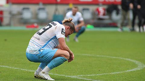 Auch Fynn Lakenmacher konnte die Niederlage des TSV 1860 gegen den FC Ingolstadt nicht abwenden.