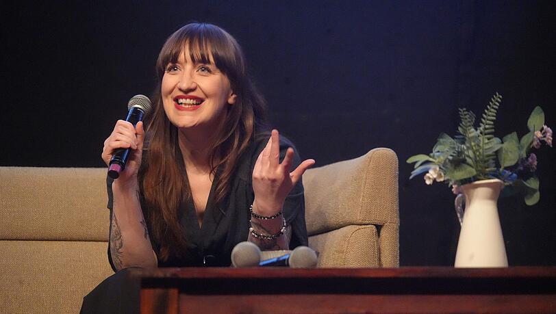 Heidi Reichinnek unterst&uuml;tzt die M&uuml;nchner Linke im Wahlkampf.