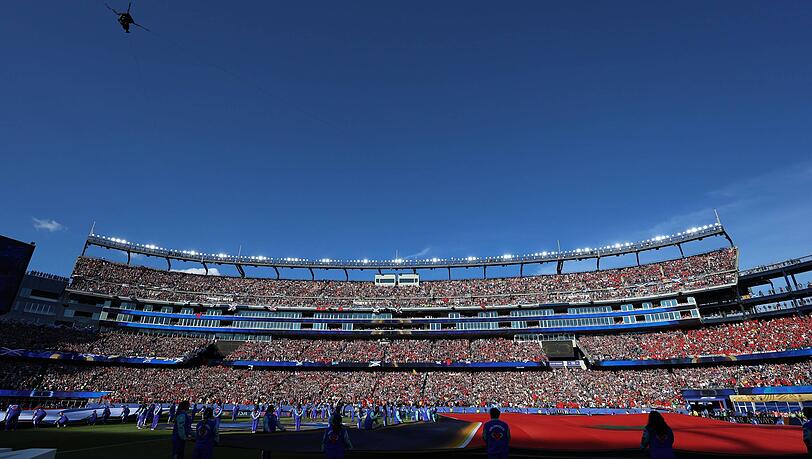 In diesem Stadion in Boston könnte die Nationalmannschaft im weiteren Turnierverlauf spielen. In diesem Stadion in Boston könnte die Nationalmannschaft im weiteren Turnierverlauf spielen.