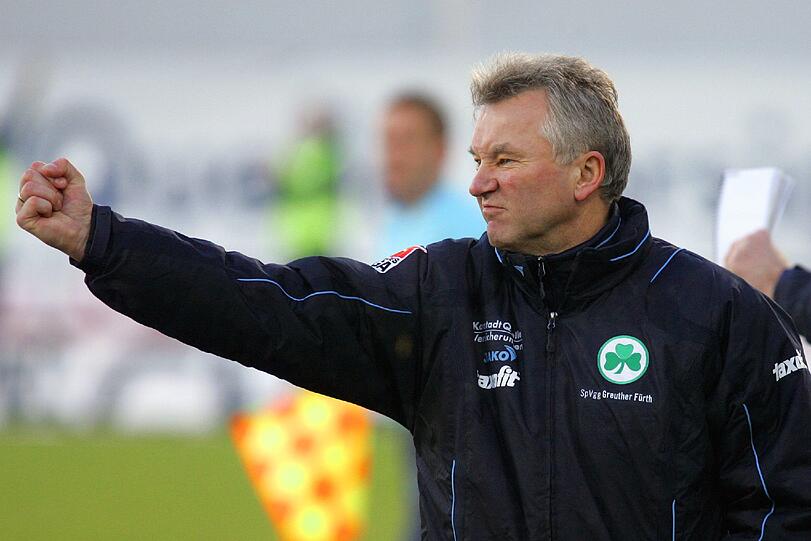 Der neue Löwen-Trainer Benno Möhlmann war drei Mal in Fürth als Coach aktiv.
