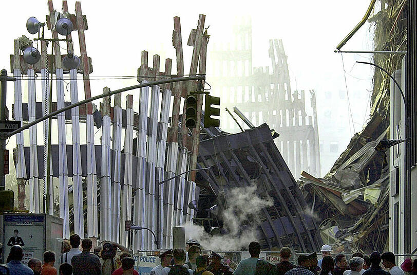 Impressionen vom 11. September 2001.