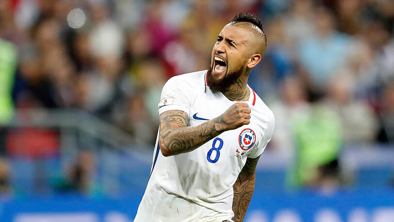 Bärenstark gegen Portugal und Christiano Ronaldo: Bayern Münchens Arturo Vidal.