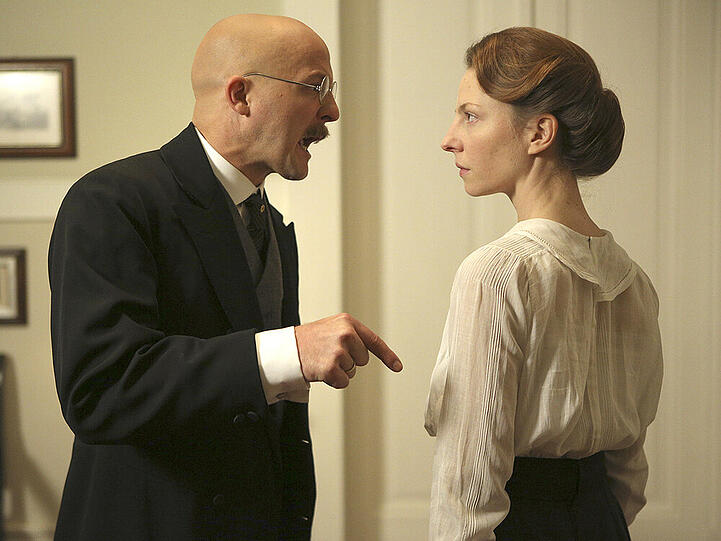Die Ehe von Clara (K. Schüttler) und Fritz (M. Brückner) ist gefährdet