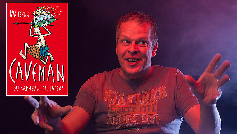 Caveman-Darsteller Karsten Kaie kommt nach München. Caveman-Darsteller Karsten Kaie kommt nach München.