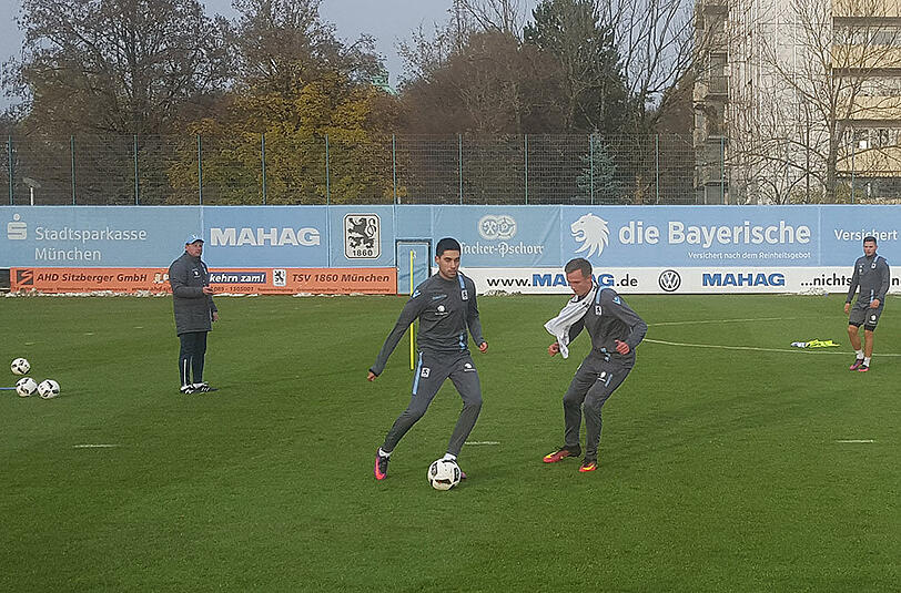 Am Mittwoch stand ein portugiesischer Probespieler im 1860-Training auf dem Platz: Paulo Roberto Da Costa Regular.
