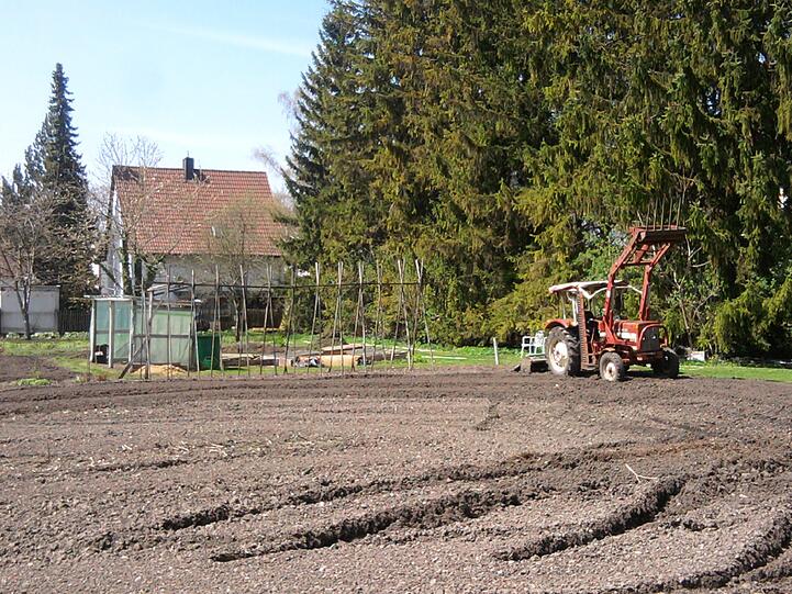 Einem Landwirt wird nicht langweilig: Es gibt immer etwas zu tun.