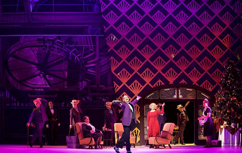 "Drei Männer im Schnee" im Gärtnerplatztheater.