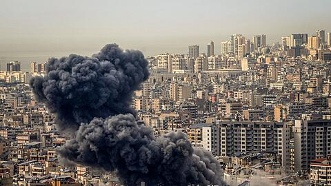 Innerhalb weniger Tage greift Israels Luftwaffe erneut in einem Vorort von Beirut an. (Archivbild)