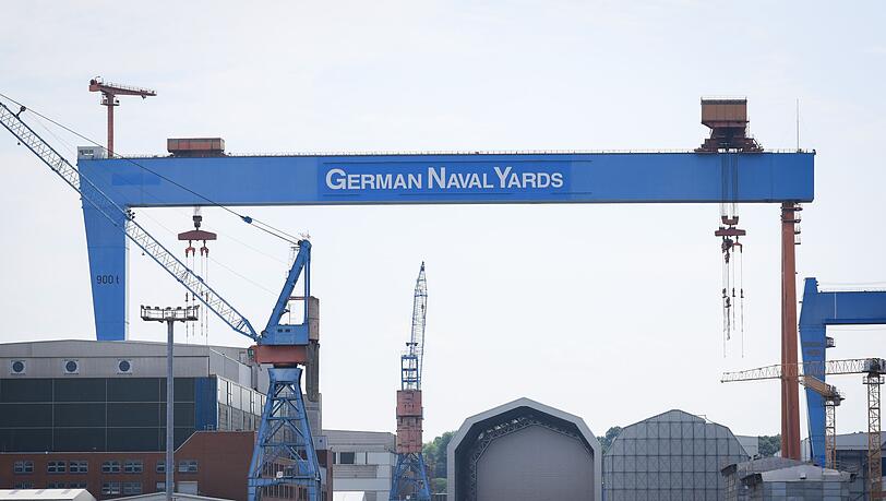 TKMS und German Naval Yards teilen sich eine Werftfl&auml;che in Kiel. (Archivbild)