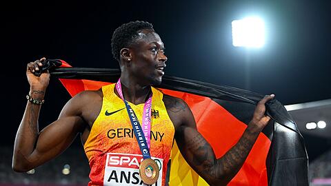 Owen Ansah kr&ouml;nte sich zum 200-Meter-Europameister.
