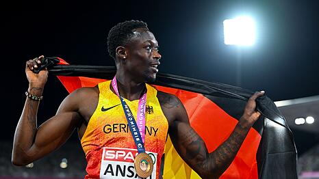 Owen Ansah kr&ouml;nte sich zum 200-Meter-Europameister.