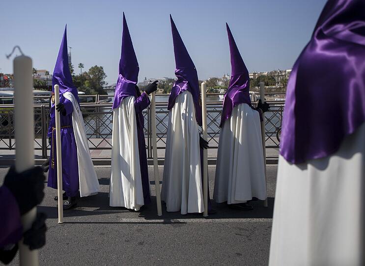 In der spanischen Stadt wird die Karwoche mit vielen Prozessionen zelebriert.