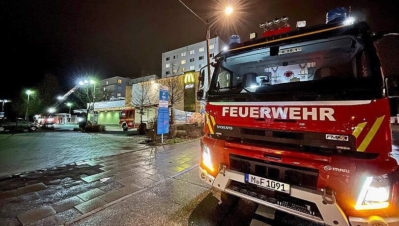Nach dem Brand ist das Fastfood-Restaurant bis auf Weiteres geschlossen.