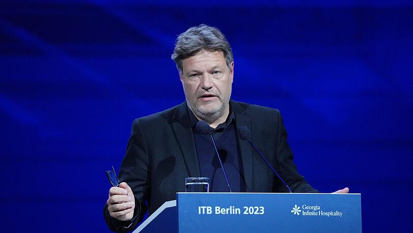 Robert Habeck (Bündnis 90/Die Grünen), Bundesminister für Wirtschaft und Klimaschutz.