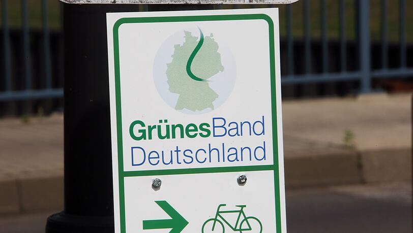 Am "Grünen Band" gibt es auch Rad- und Wanderwege. (Symbolbild) Am "Grünen Band" gibt es auch Rad- und Wanderwege. (Symbolbild)