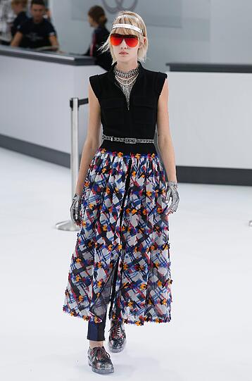 Chanel präsentiert seine neueste Kollektion in Paris