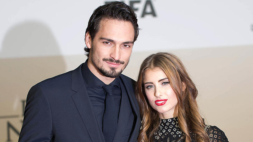 Bayern-Profi und Nationalspieler Mats Hummels mit seiner Frau Cathy.