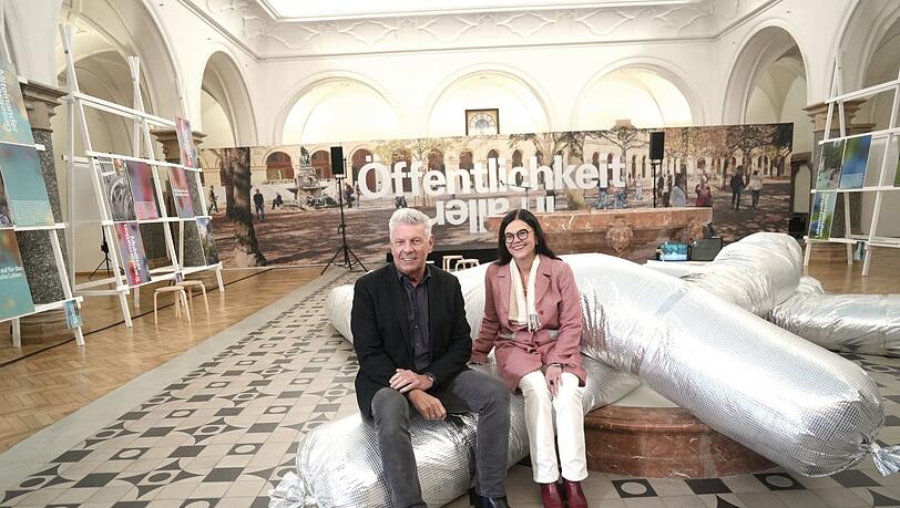OB Dieter Reiter und Stadtbaurätin Elisabeth Merk. OB Dieter Reiter und Stadtbaurätin Elisabeth Merk.