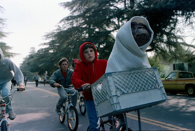 E.T. - Szenen aus dem Kult-Film.
