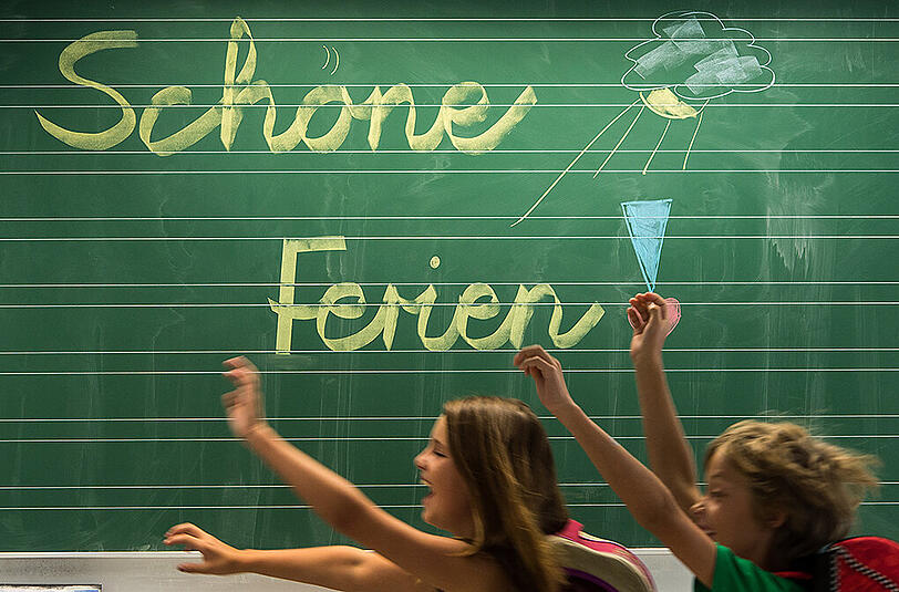 Bayerns Schüler können es kaum erwarten. An diesem Wochenende starten für sie die Sommerferien.