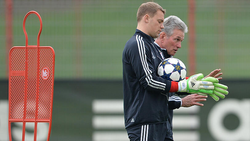 Das Comeback von Manuel Neuer rückt immer näher. Trainer Jupp Heynckes ist optimistisch. Das Comeback von Manuel Neuer rückt immer näher. Trainer Jupp Heynckes ist optimistisch.