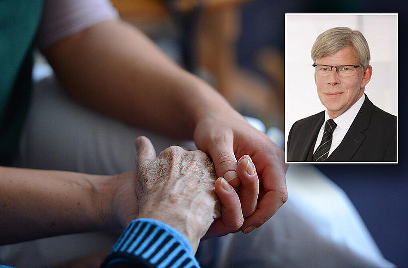 Pflege-Experte Gernot Kiefer sitzt seit April 2010 im Vorstand des Spitzenverbandes der Gesetzlichen Krankenkassen.