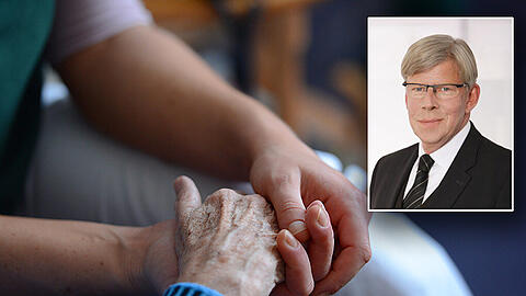 Pflege-Experte Gernot Kiefer sitzt seit April 2010 im Vorstand des Spitzenverbandes der Gesetzlichen Krankenkassen.