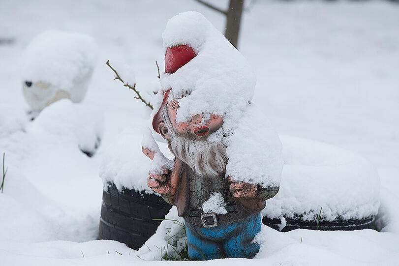 Weitere Schneebilder aus Bayern und Deutschland.