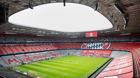 In der Allianz Arena finden die Heimspiele des FC Bayern München statt
