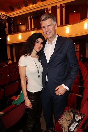 Janine Eke-White mit Freund Andreas Rüter