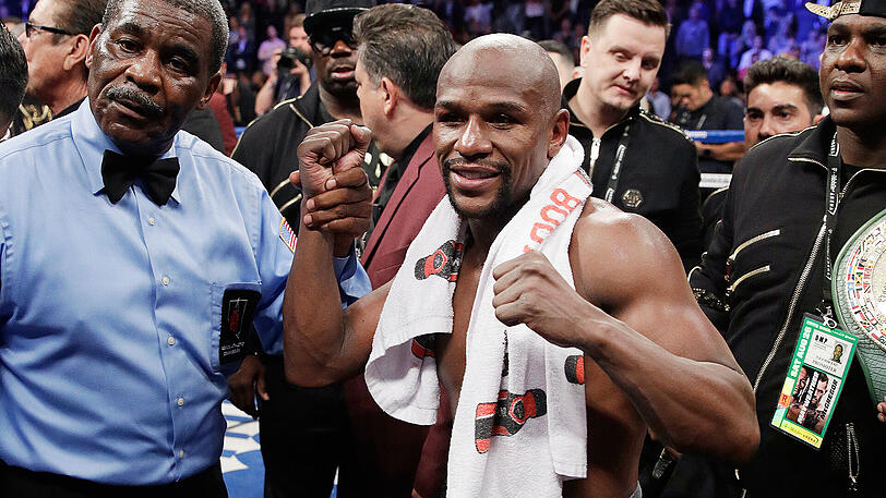 Platz 9: US-Boxer Floyd Mayweather mit 785 Mio. Dollar.