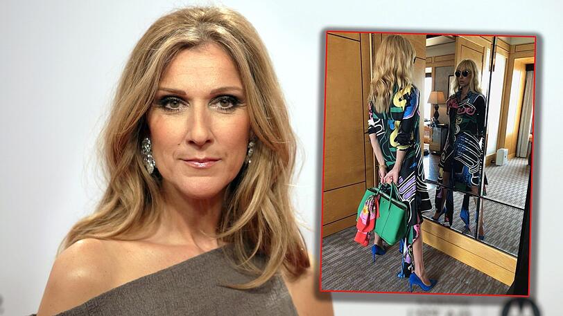 Céline Dion setzt auf ein neues, auffälliges Styling.