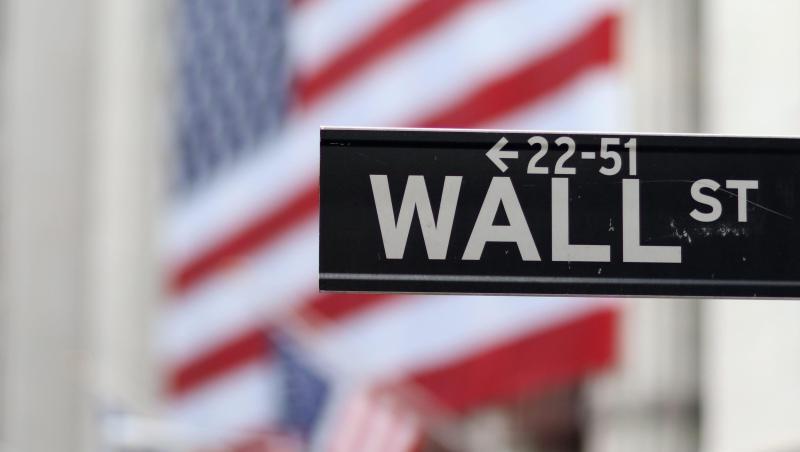 Blick auf die Börse in der New Yorker Wall Street.