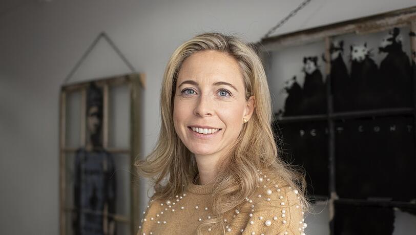 Stephanie Utz will das Gesundheitshaus zum Kunstort machen. Stephanie Utz will das Gesundheitshaus zum Kunstort machen.