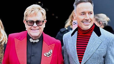 Elton John und David Furnish.