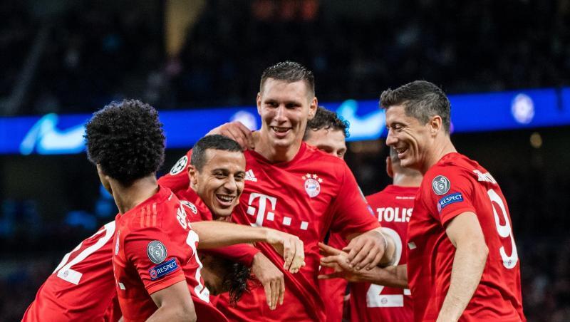 Die Bayern gewannen in der Champions League mit 7:2 bei Tottenham Hotspur. Die Bayern gewannen in der Champions League mit 7:2 bei Tottenham Hotspur.
