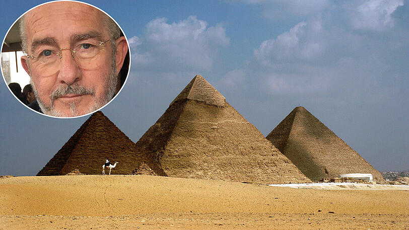 Die Pyramiden von Giseh sind mehr als 4500 Jahre alt und zählten in der Antike zu den sieben Weltwundern. Der Münchner Ingenieur Rudolf Gantenbrink hat in der Cheops-Pyramide
einen Schacht entdeckt, der bis heute unerforscht ist. Jetzt will der 66-Jährige zurück nach Ägypten.