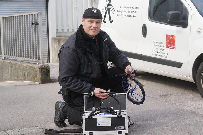 Kaminkehrermeister Tom Stegmaier