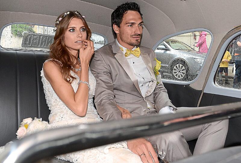 Cathy Fischer und Mats Hummels haben in München geheiratet