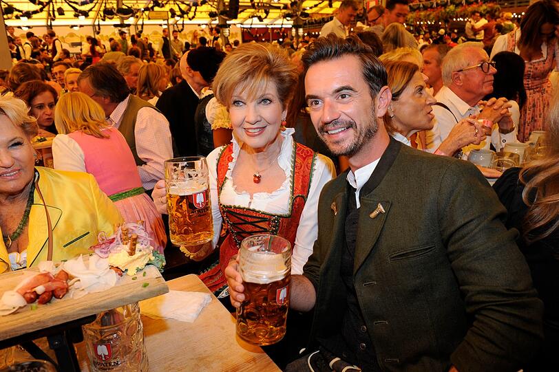 Florian Silbereisen mit Carolin Reiber