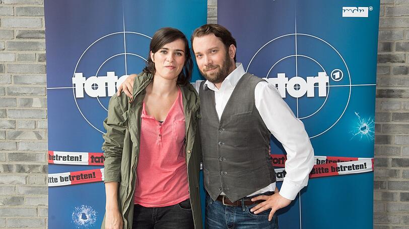 Die "Tatort"-Kommissare aus Weimar: Nora Tschirner als Hauptkommissarin Kira Dorn und Christian Ulmen als Hauptkommissar Lessing.