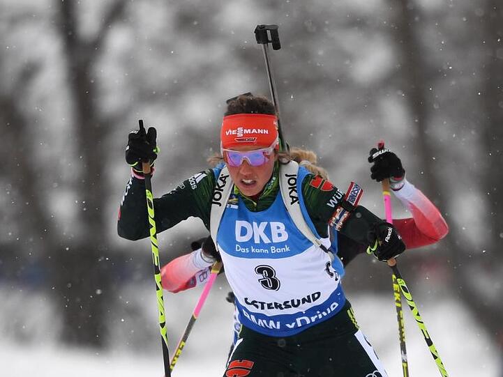 Laura Dahlmeier will ihren WM-Titel im Einzelrennen verteidigen.