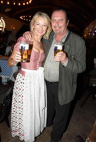 Monika Gruber und Andreas Giebel