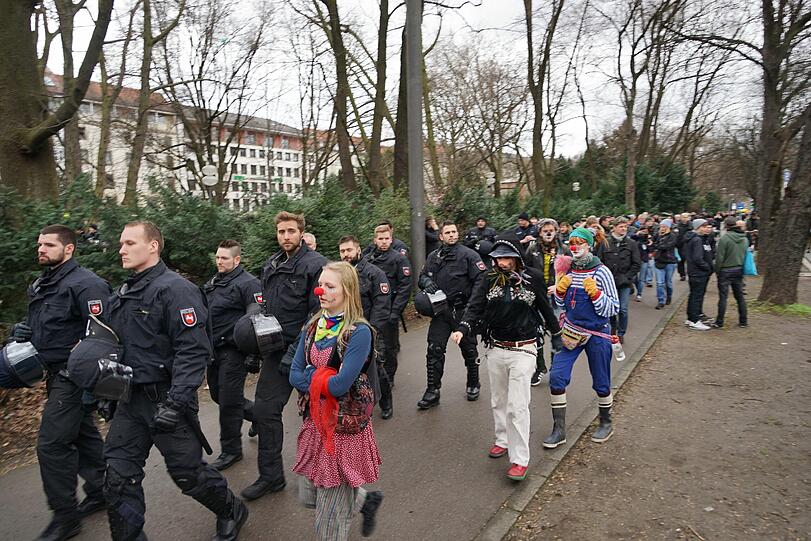 Die Bilder zur Demonstration gegen die Sicherheitskonferenz in München...