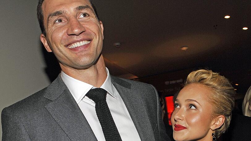 Ein Bild aus glücklichen Zeiten: Wladimir Klitschko mit Hayden Panettiere.