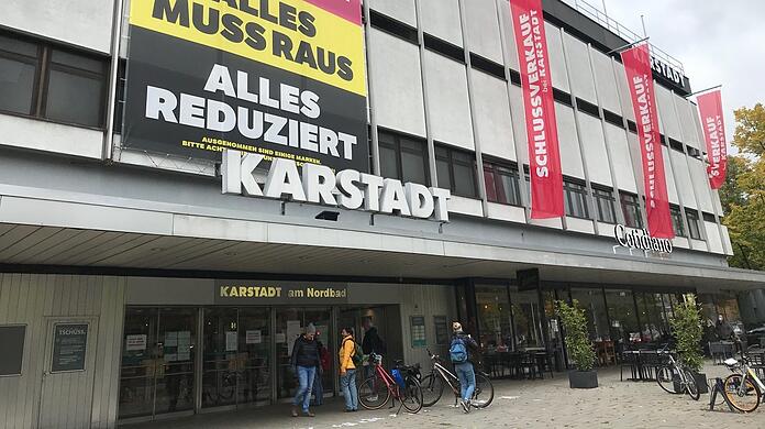 Vorbei. Seit letztem Wochenende ist der Karstadt am Nordbad zu.