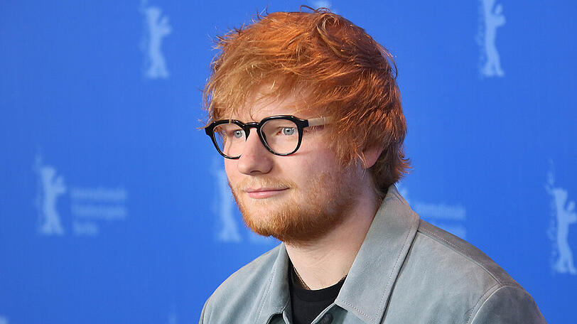 Ed Sheeran bei einem Auftritt in Berlin